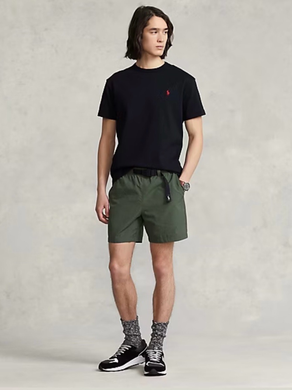 Mens Polo Ralph Lauren 6” Hiking Shorts Water Resistant Size XL Forest Green